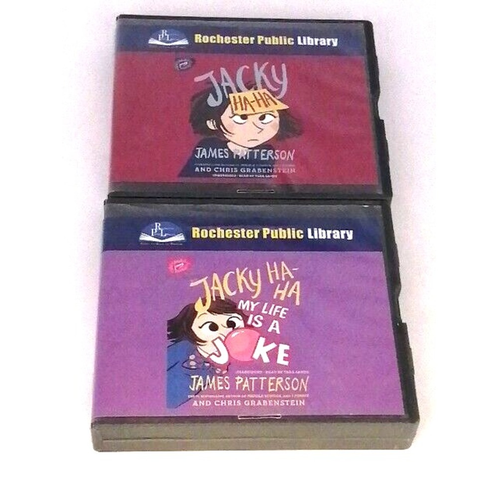 Audio Books on CD Jacky Ha-Ha Series by James Patterson Unabridged Lot of 2